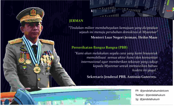 
					Lawgrafis tanggapan dunia thd kudeta myanmar