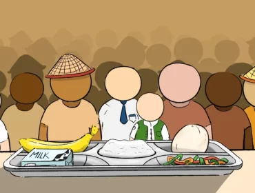 Ilustrasi Program Makan Bergizi Gratis